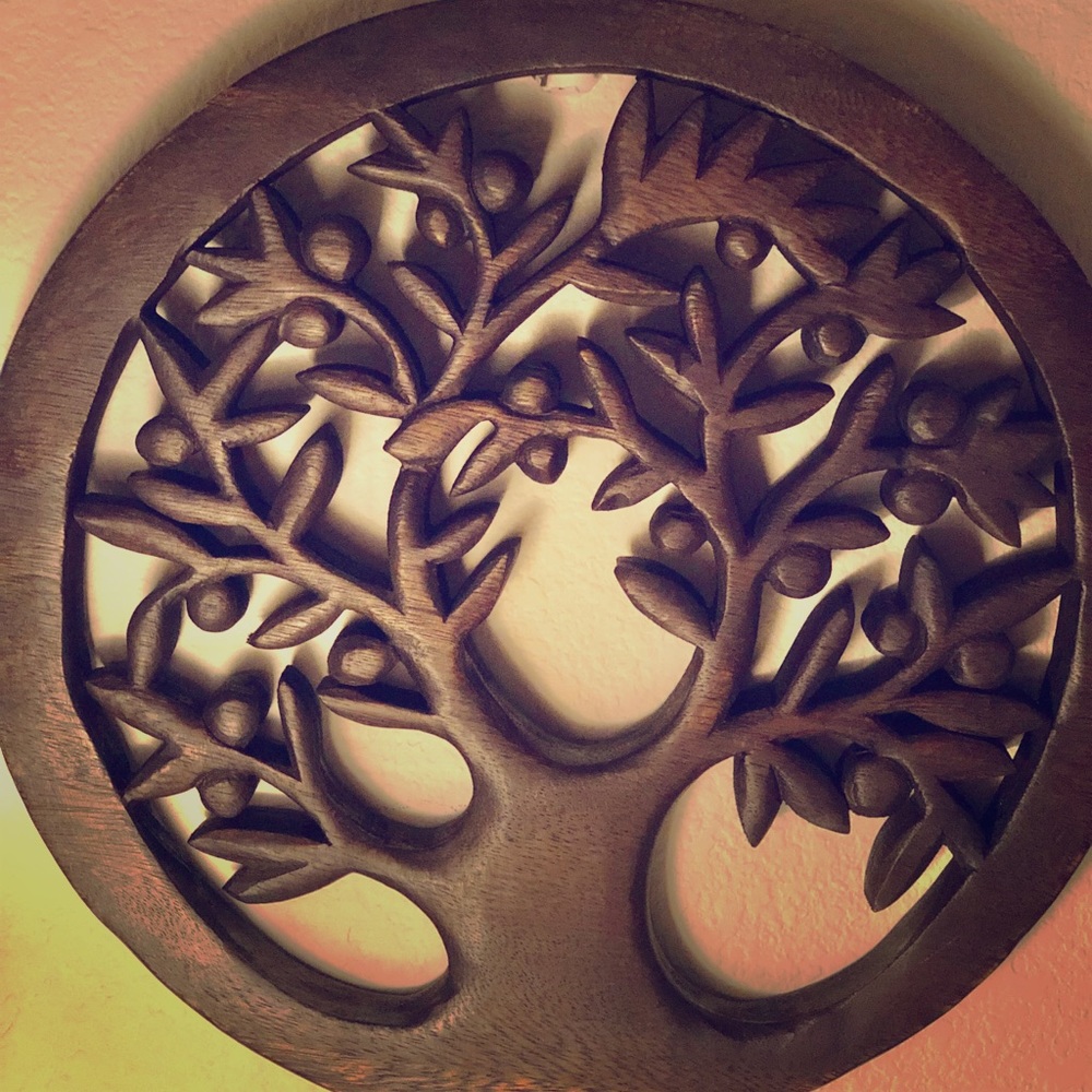 Tree of life wooden wall art